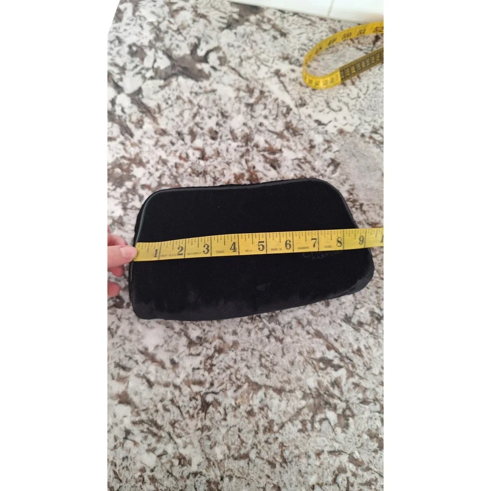 CHANEL Parfums Black Velvet Cosmetic Makeup‎ Bag